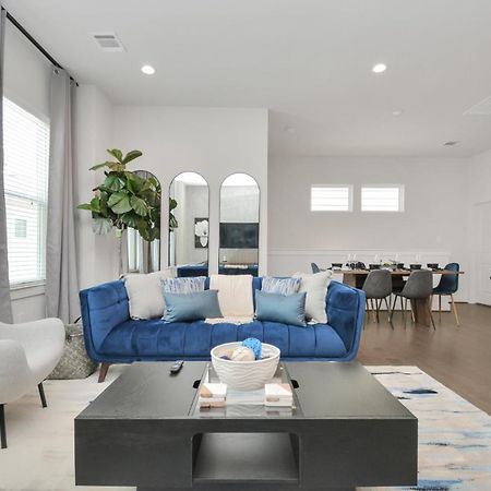 Casa Azure - New Modern 3 Bedroom Med Center, Nrg, Uh Houston Eksteriør bilde
