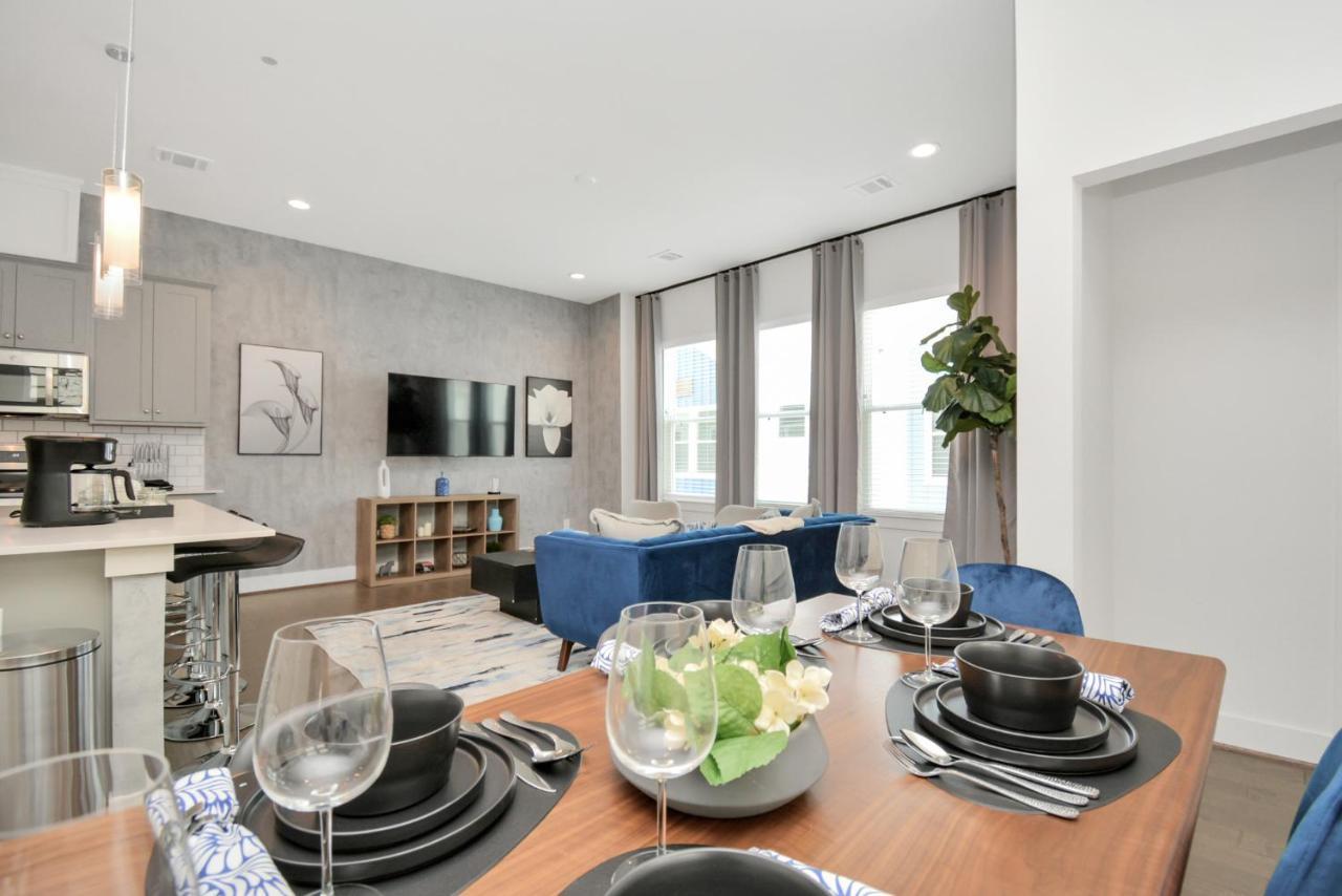 Casa Azure - New Modern 3 Bedroom Med Center, Nrg, Uh Houston Eksteriør bilde