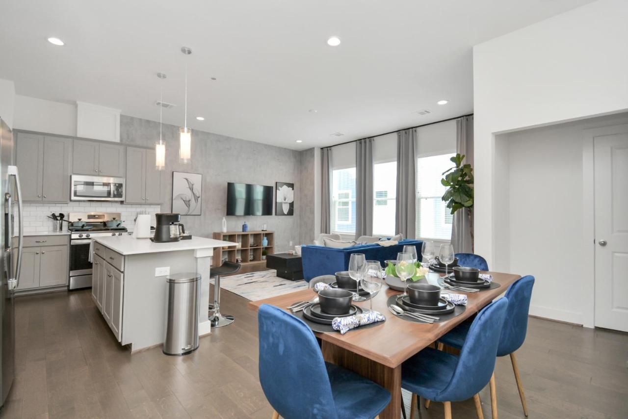 Casa Azure - New Modern 3 Bedroom Med Center, Nrg, Uh Houston Eksteriør bilde