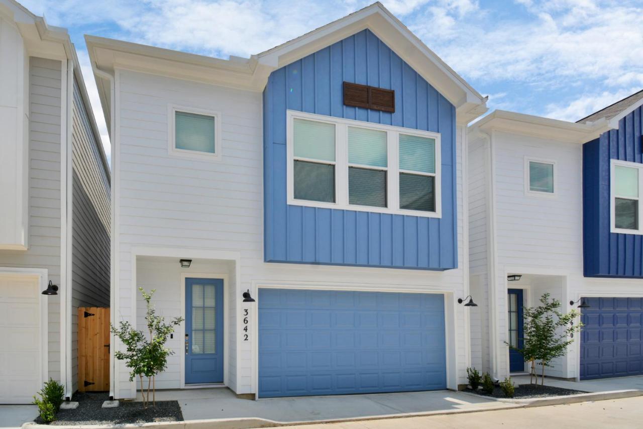 Casa Azure - New Modern 3 Bedroom Med Center, Nrg, Uh Houston Eksteriør bilde