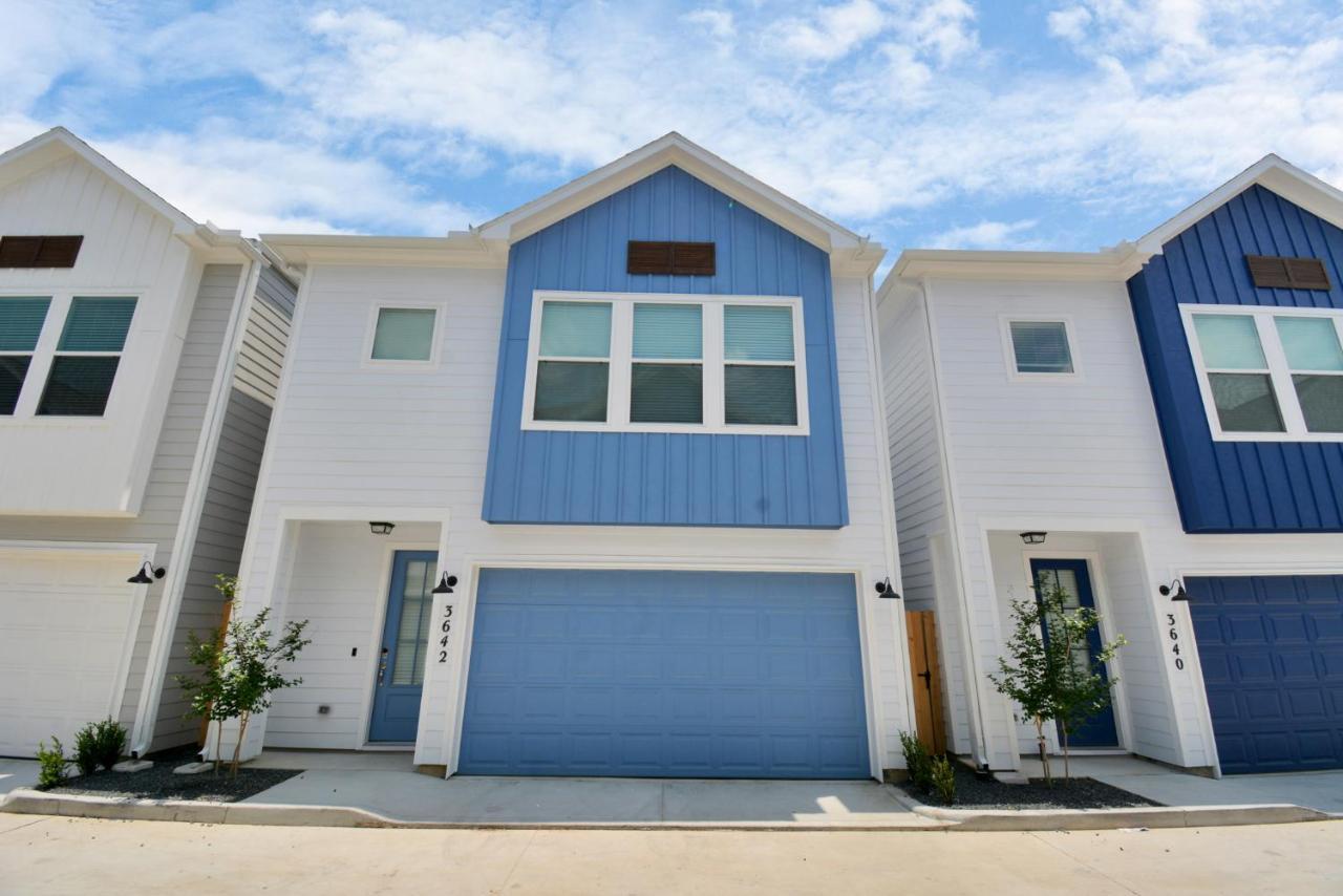Casa Azure - New Modern 3 Bedroom Med Center, Nrg, Uh Houston Eksteriør bilde