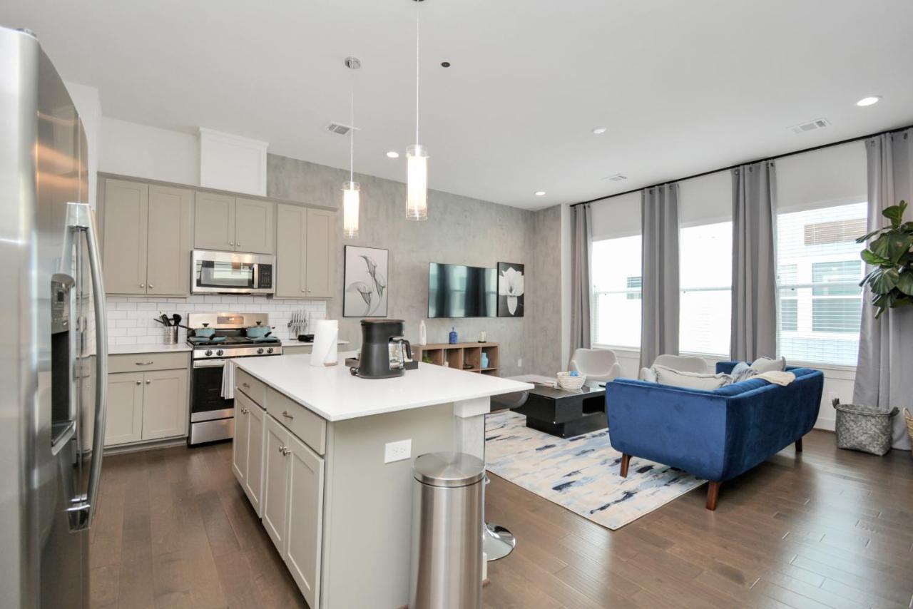 Casa Azure - New Modern 3 Bedroom Med Center, Nrg, Uh Houston Eksteriør bilde