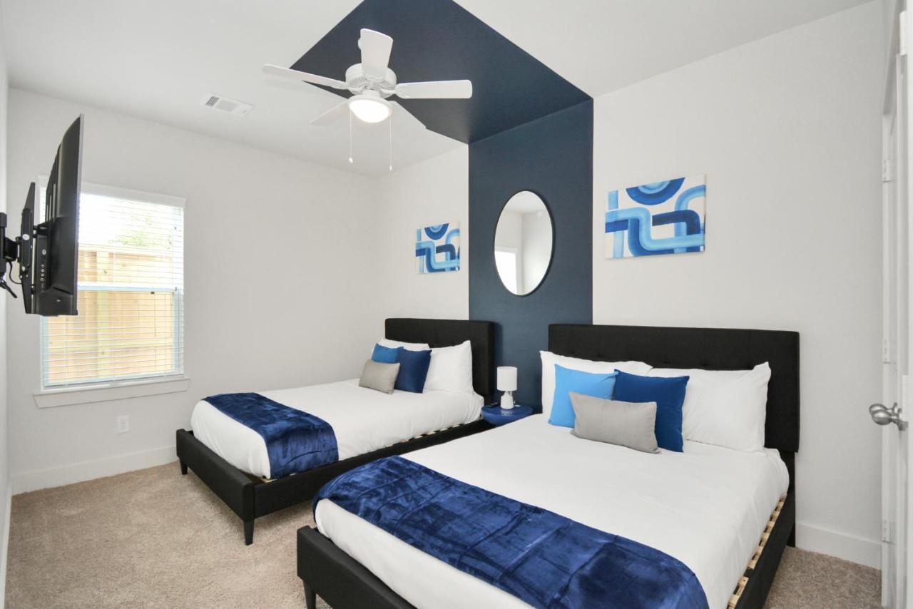 Casa Azure - New Modern 3 Bedroom Med Center, Nrg, Uh Houston Eksteriør bilde