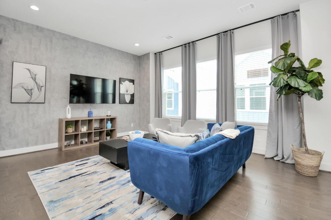 Casa Azure - New Modern 3 Bedroom Med Center, Nrg, Uh Houston Eksteriør bilde